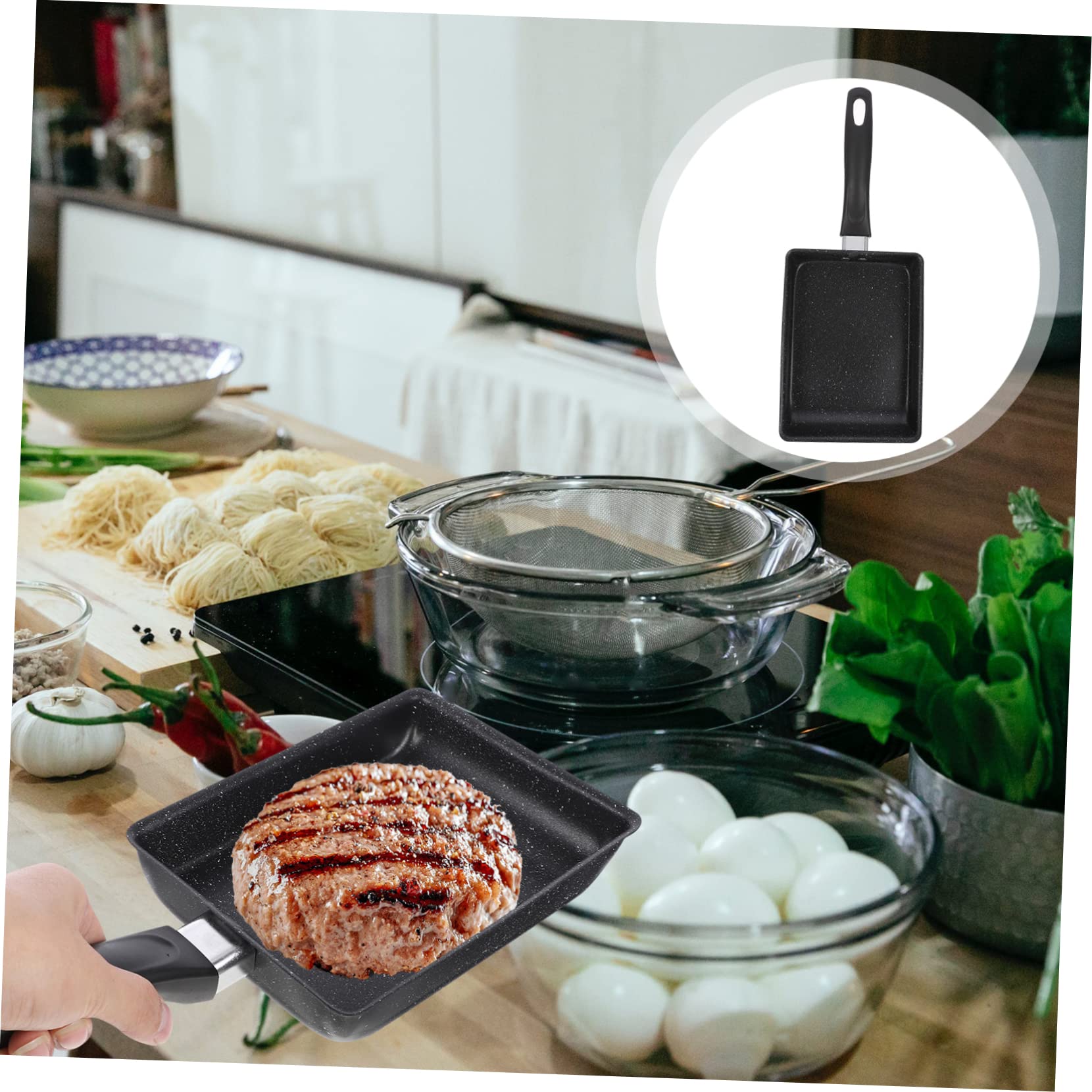 Amazon | Frcolor ノンスティック フライパン フライ 卵