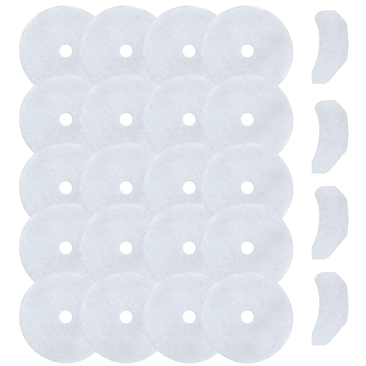 Extra Thick Cloth Dryer Exhaust Filter Set 20 PCS Fit for Sony a, Panda, A-vent, Magic Chef Dryers 16 Exhaust Filters & 4 Air Intake Filters By Romalon