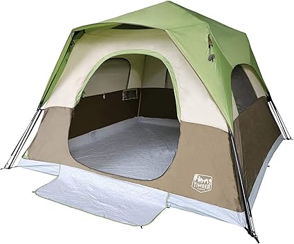 Amazon Com Timber Ridge Camping Tent 6 Person Instant Tent 10x10 Feet Portable Cabin Tent With Rainfly For Family Camping Traveling Hiking Picnicing Easy Set Up Sports Outdoors Amazon Com Timber Ridge Camping Tent 6 Person Instant Tent 10x10 Feet Portable Cabin Tent With Rainfly For Family Camping Traveling Hiking Picnicing Easy Set Up Sports Outdoors