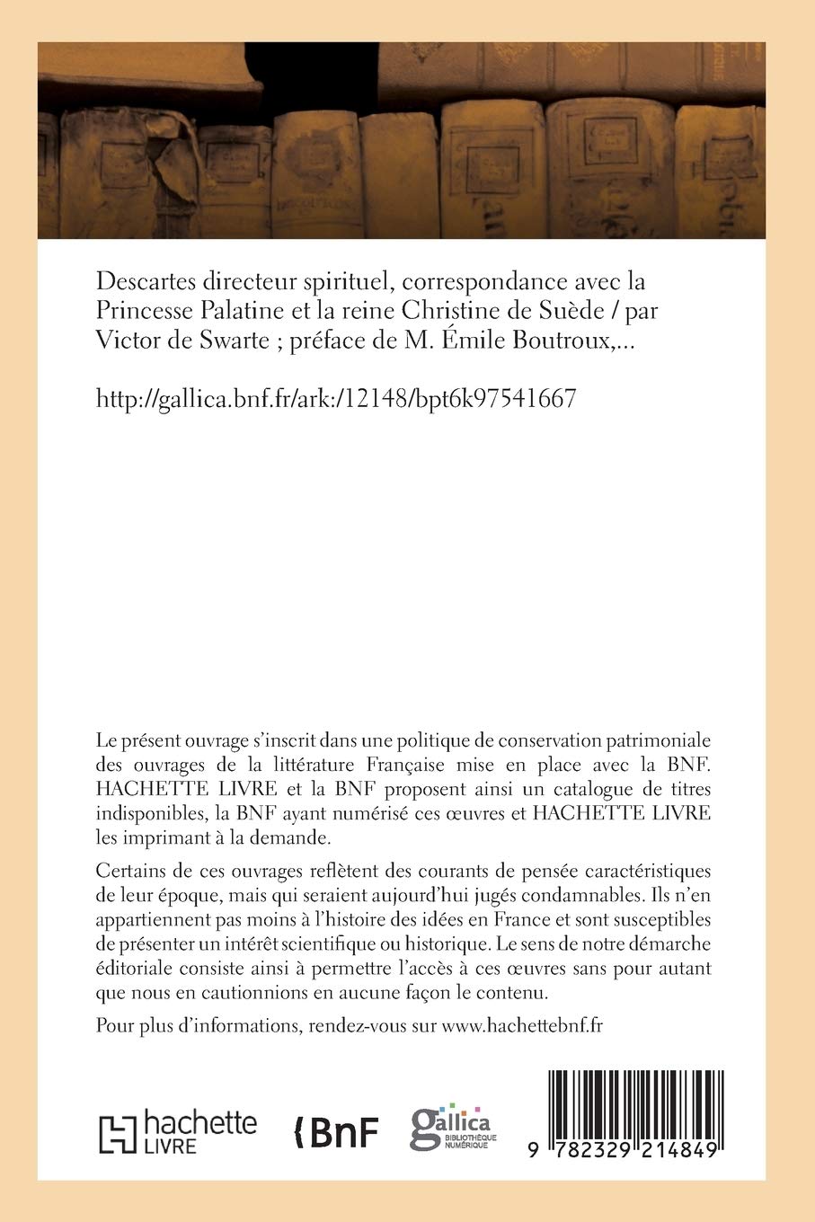 Descartes directeur spirituel, correspondance avec la Princesse Palatine