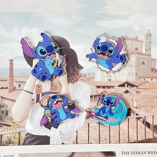 Miniatura 5 de Imanes para refrigerador, divertidos imanes de nevera, calcomanías de dibujos animados para refrigerador, tableros magnéticos, nevera, decoración de