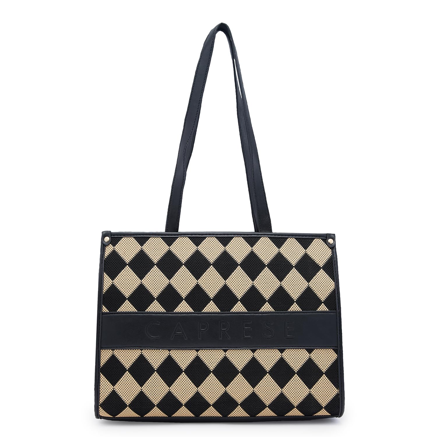 See full amazon price history chart for Caprese Checker Tote Bag, Medium-Black | Stylish Handbag for Women | Spacious, Versatile Office & Daily Essentials Tote | Top Zip Closure Caprese Checker Tote Bag, Medium-Black | Stylish Handbag for Women | Spacious, Versatile Office & Daily Essentials Tote | Top Zip Closure (B0DDCN1N6H) Amazon Price History, Amazon Price Tracker