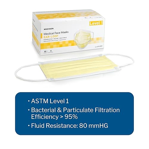 Miniatura 2 de McKesson Procedure Mask Pleated 91-2101