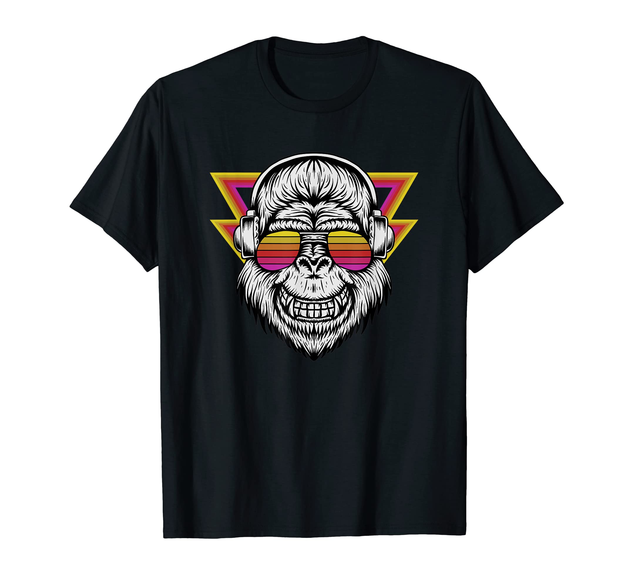 House Techno Hardstyle Trap Dubstep Rave Monkey Festival T-Shirt