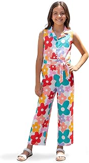 Fashion Dream Girls Cotton Blend Printed Jumpsuit|Jumpsuit for Girls|Jump Suit for Kids Price In India