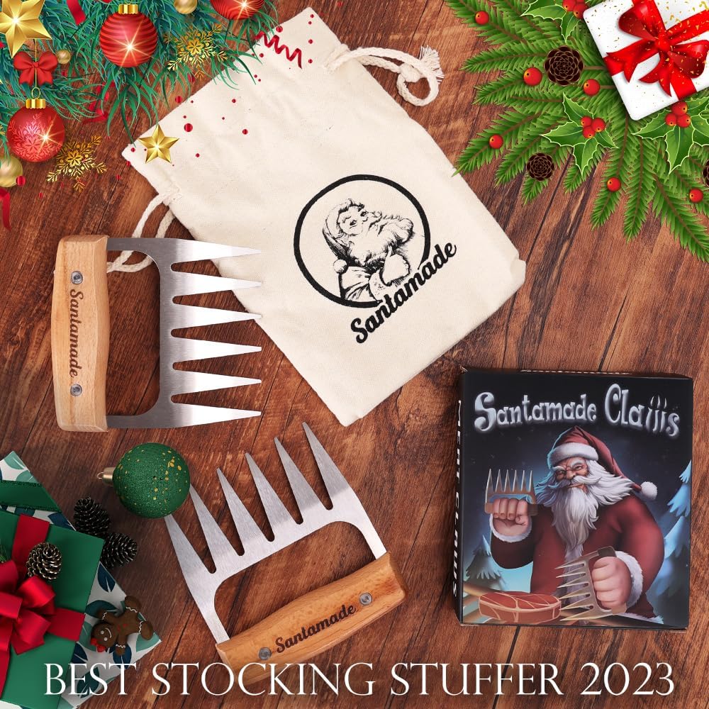 Meat Claws + Stainless Steel Meat Claws, Stocking Stuffers, Christmas Gifts for Men Women, Griiling Gifts, funny kitchen gadgets image 3