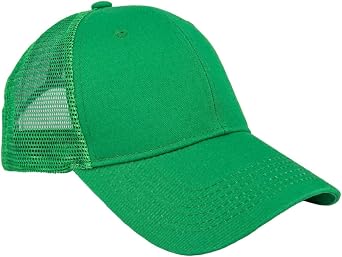 Mesh Back Baseball Cap 6 Panel Trucker Hat Men Women Adjustable Summer Activity Outdoor Sports Ball Cap