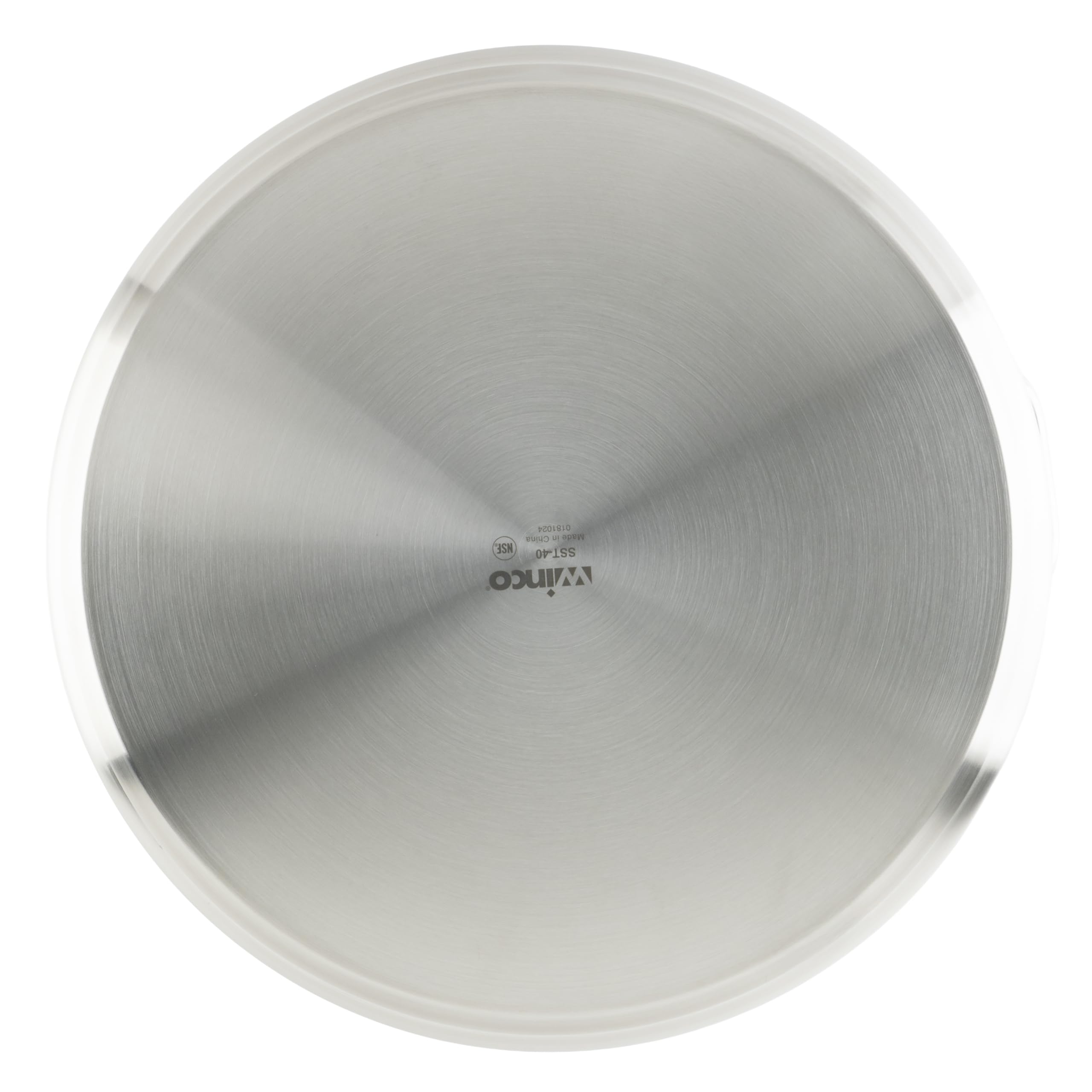 Winco 40 Quart Stainless Steel Stock Pot -4