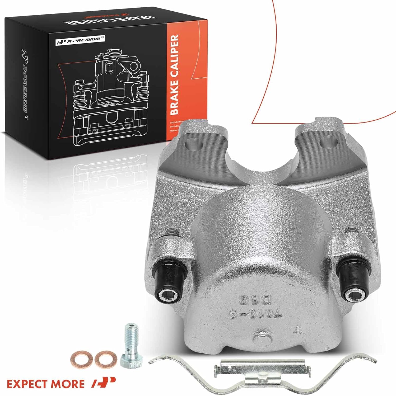 A-Premium Disc Brake Caliper Assembly Without Bracket Compatible with Dodge Durango, Dakota, 2000 2001 2002 - Front Left Driver Side