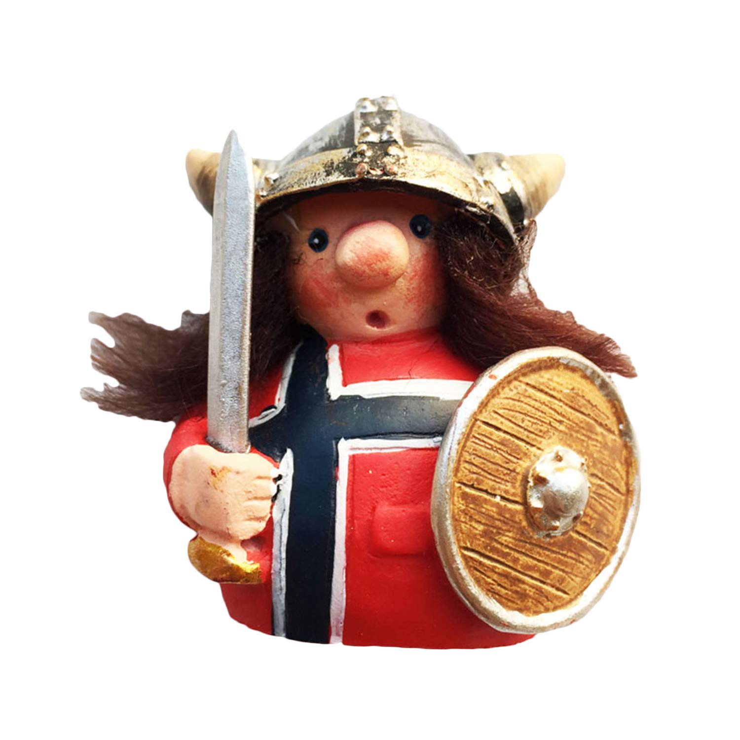 Wedarego Norway 3D Viking Refrigerator Magnet Resin Travel Souvenirs,Handmade Home & Kitchen Decoration Denmark Fridge Magnet Collection Gift