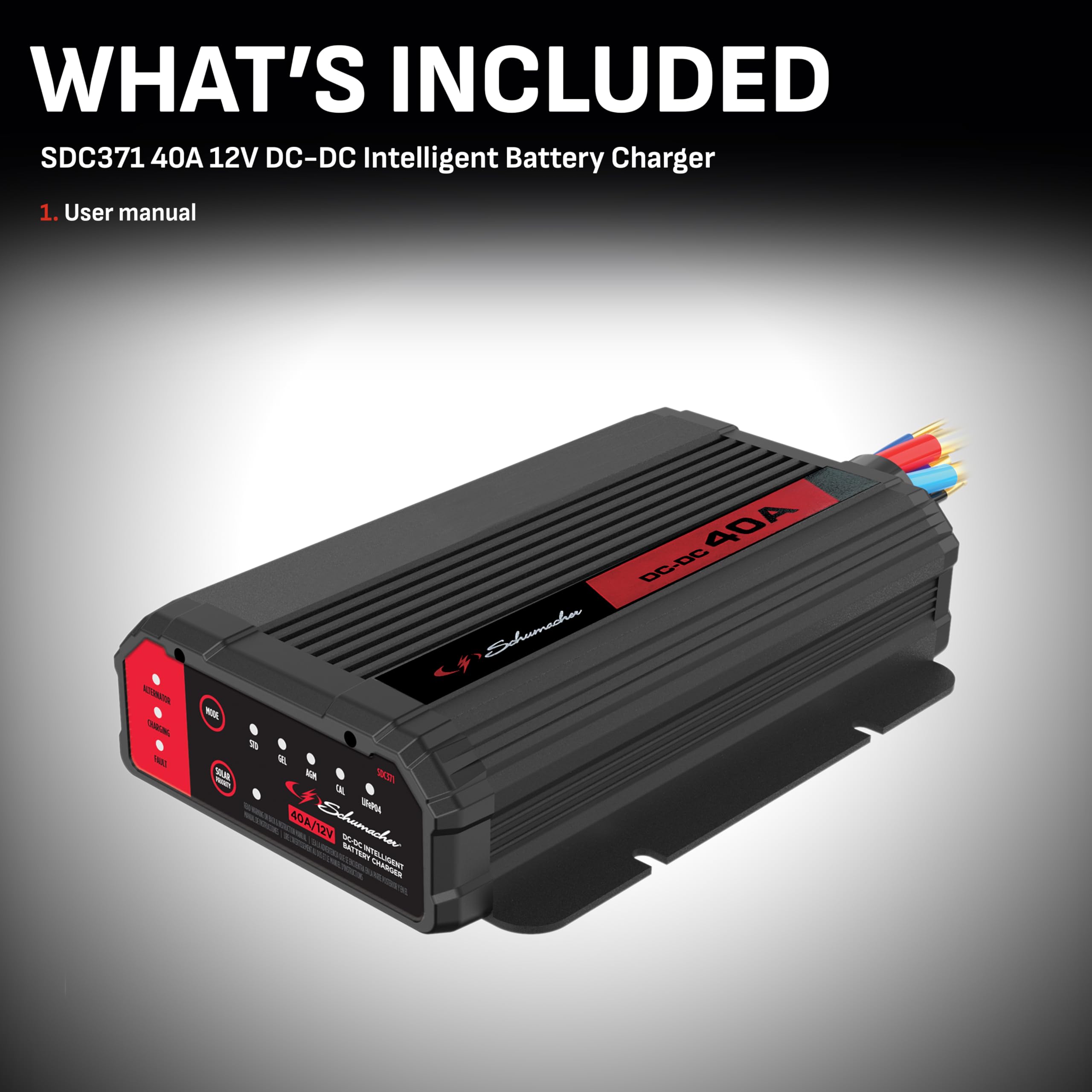 Amazon.com: Schumacher Electric SDC371 Smart Battery Charger and