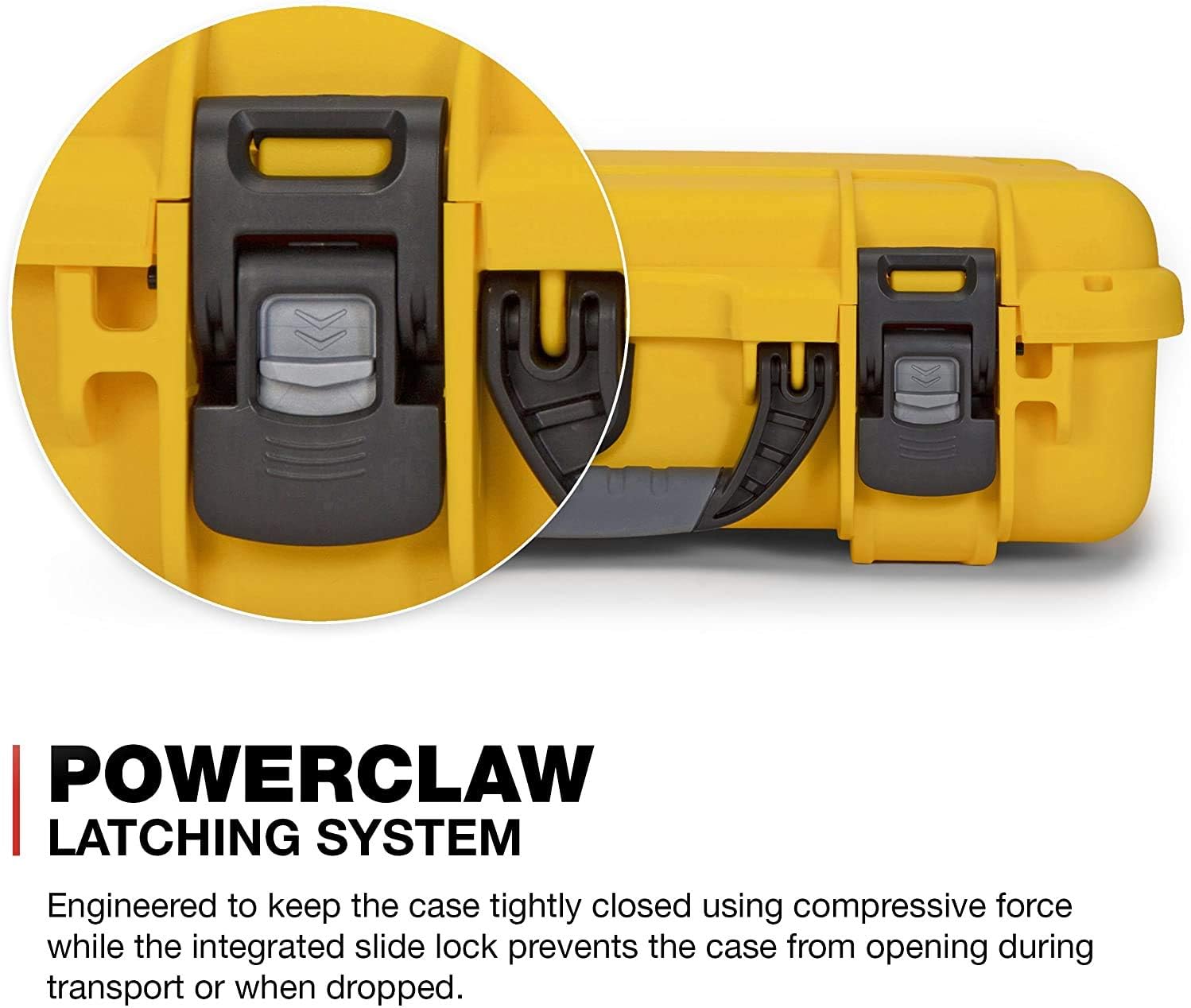 Weekly Top Sale Nanuk 910 Waterproof Hard Case with Foam Insert - Yellow