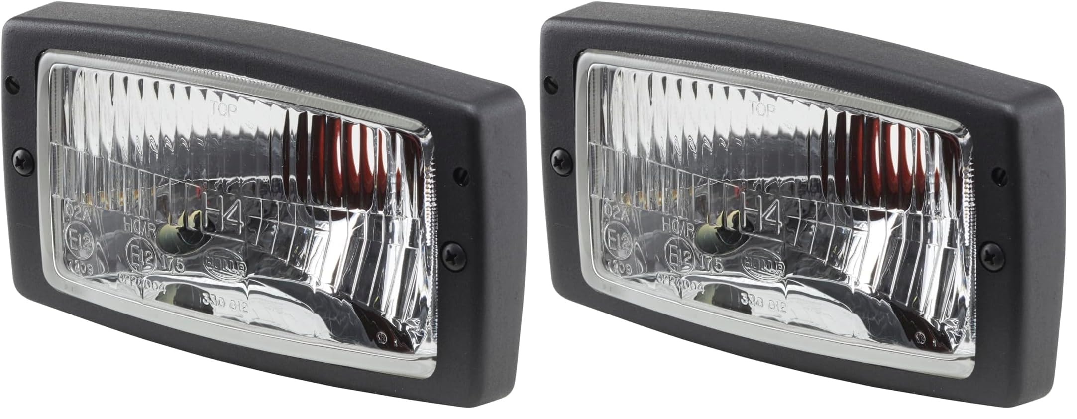 Hella 1AD 996 018-641 Halógena-Faro principal - Modul 6213-12/24V - Montaje - Conector: Conector plano - Delante, izquierda/Delante, derecha (Paquete de 2)