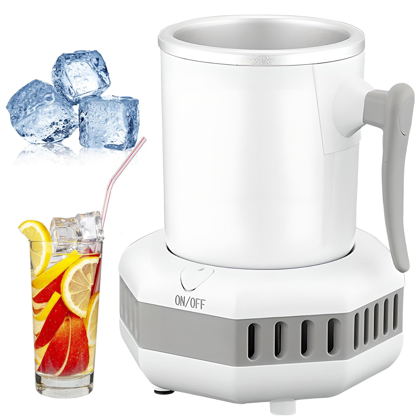 Refroidisseur de Boissons Électrique pour Finir les Boissons Tièdes 420 ML