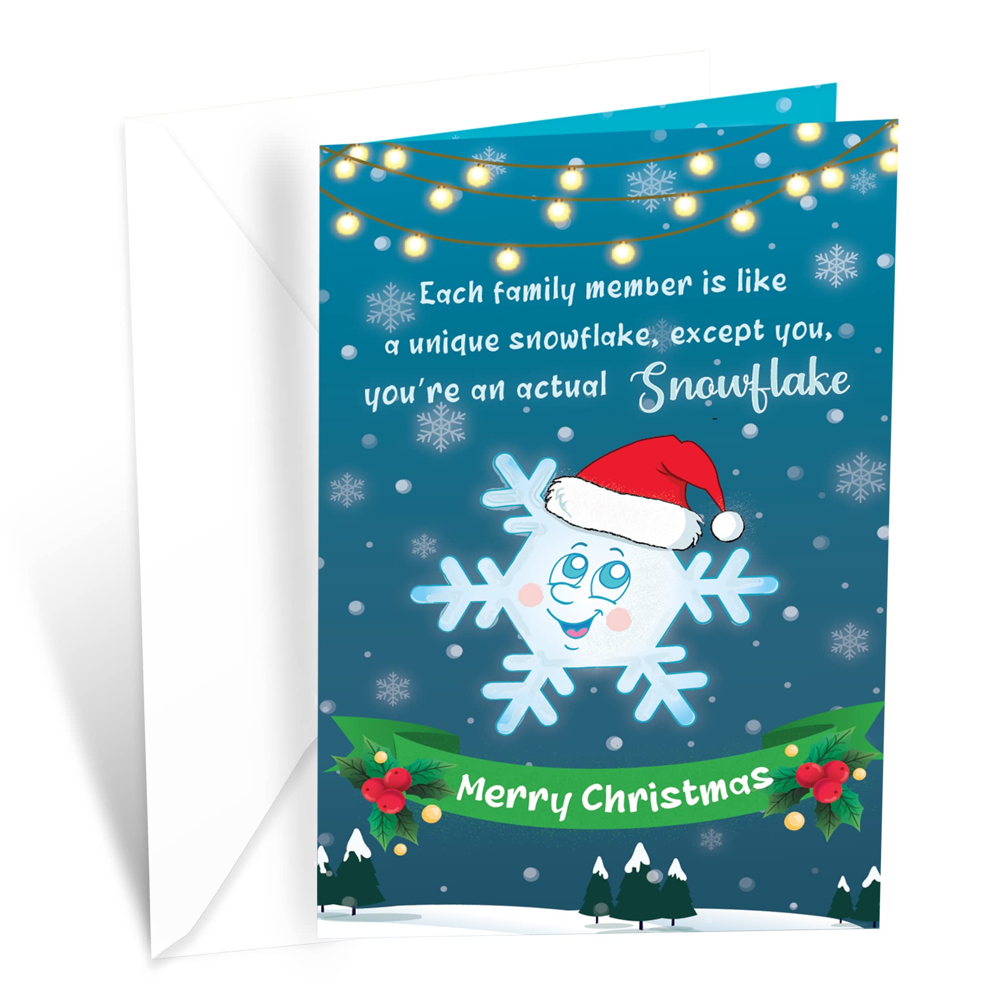 Prime Greetings Funny Christmas Card, Made in America