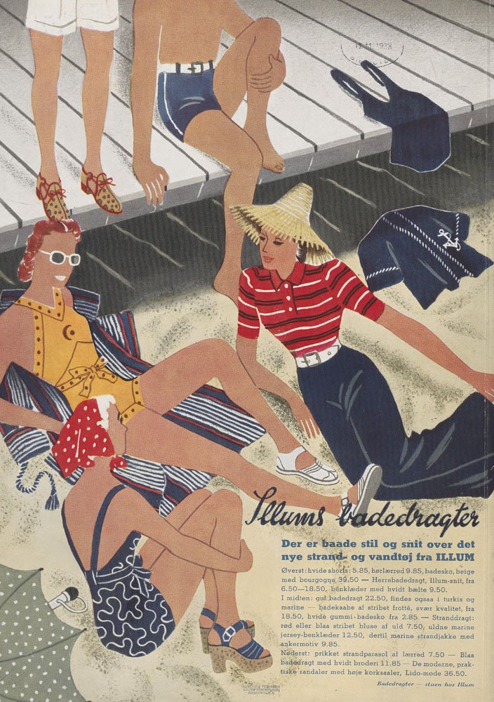 Art Déco Affiche 1938 Poster Collective Impression Haute Qualité