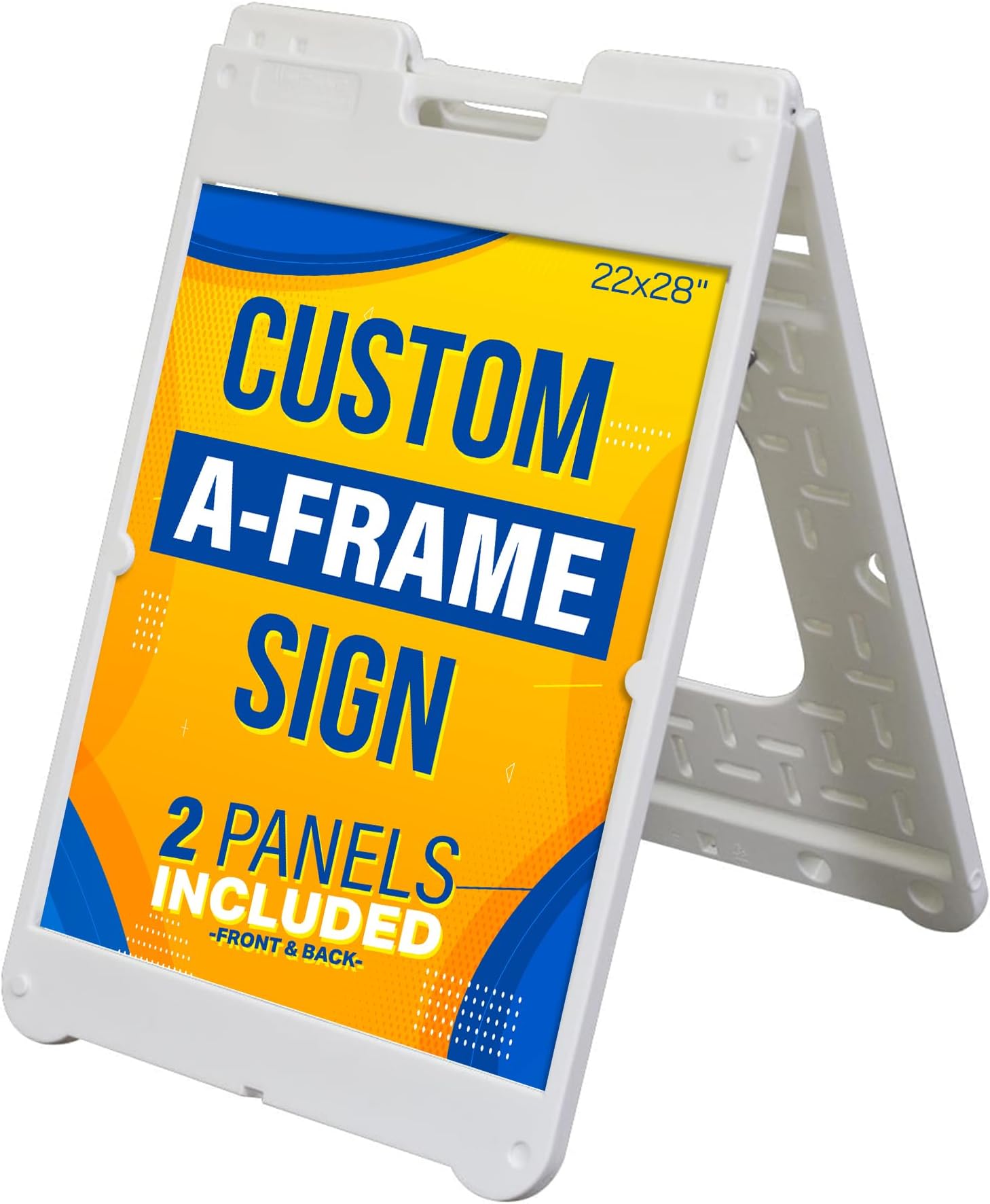 Amazon.com : DOT4DOT Custom A Frame Signs for Outside - Double Sided ...