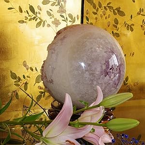 Amazon.co.jp: theory xyz 晶洞石(ジオード) 天然紫水晶 笑口