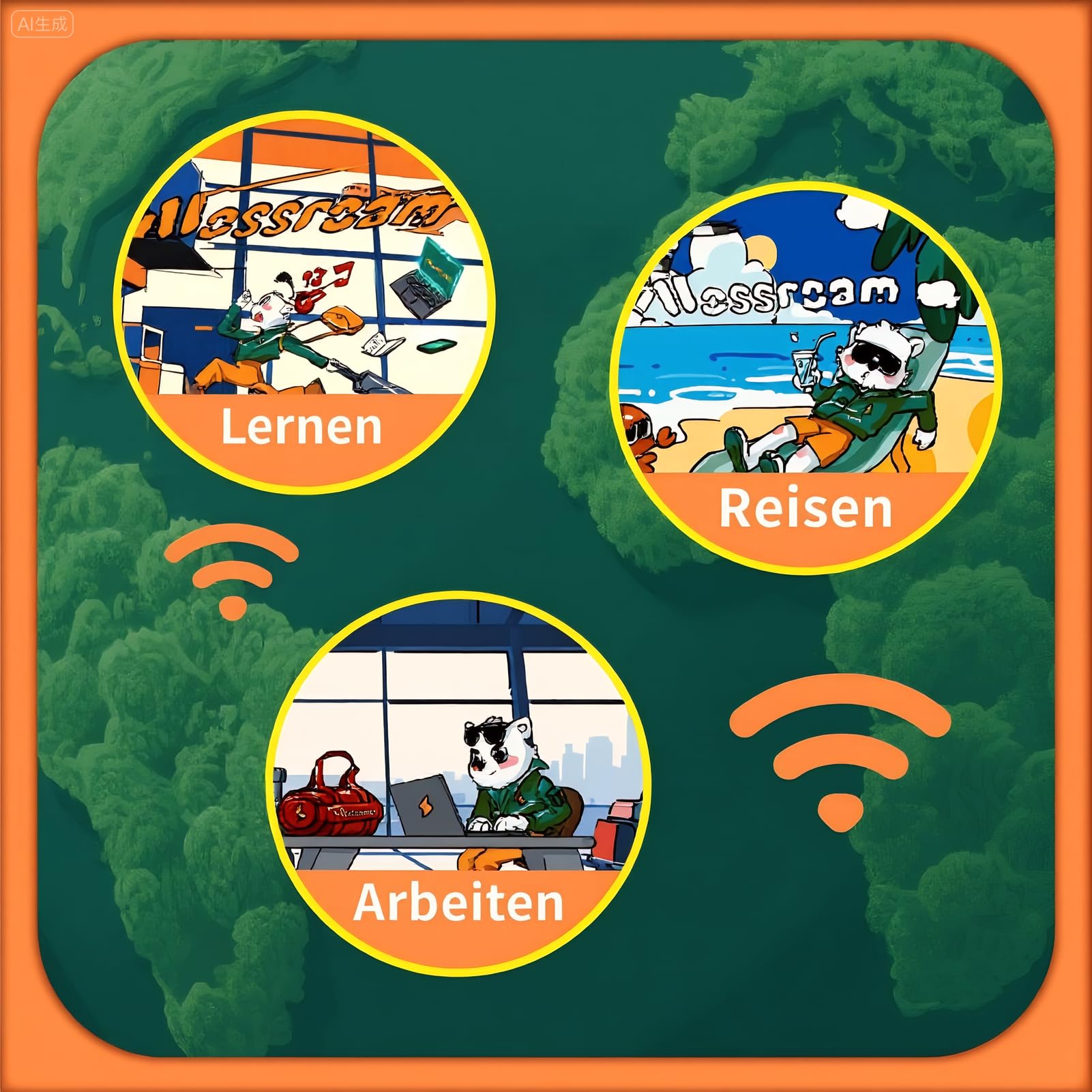 USA-Daten-SIM-Karte: Insgesamt 20 GB Highspeed-Daten, 30-Tage-Prepaid-Tarif, Hotspot-Unterstützung, kein Vertrag, Keine Sprachanrufe, Keine SMS