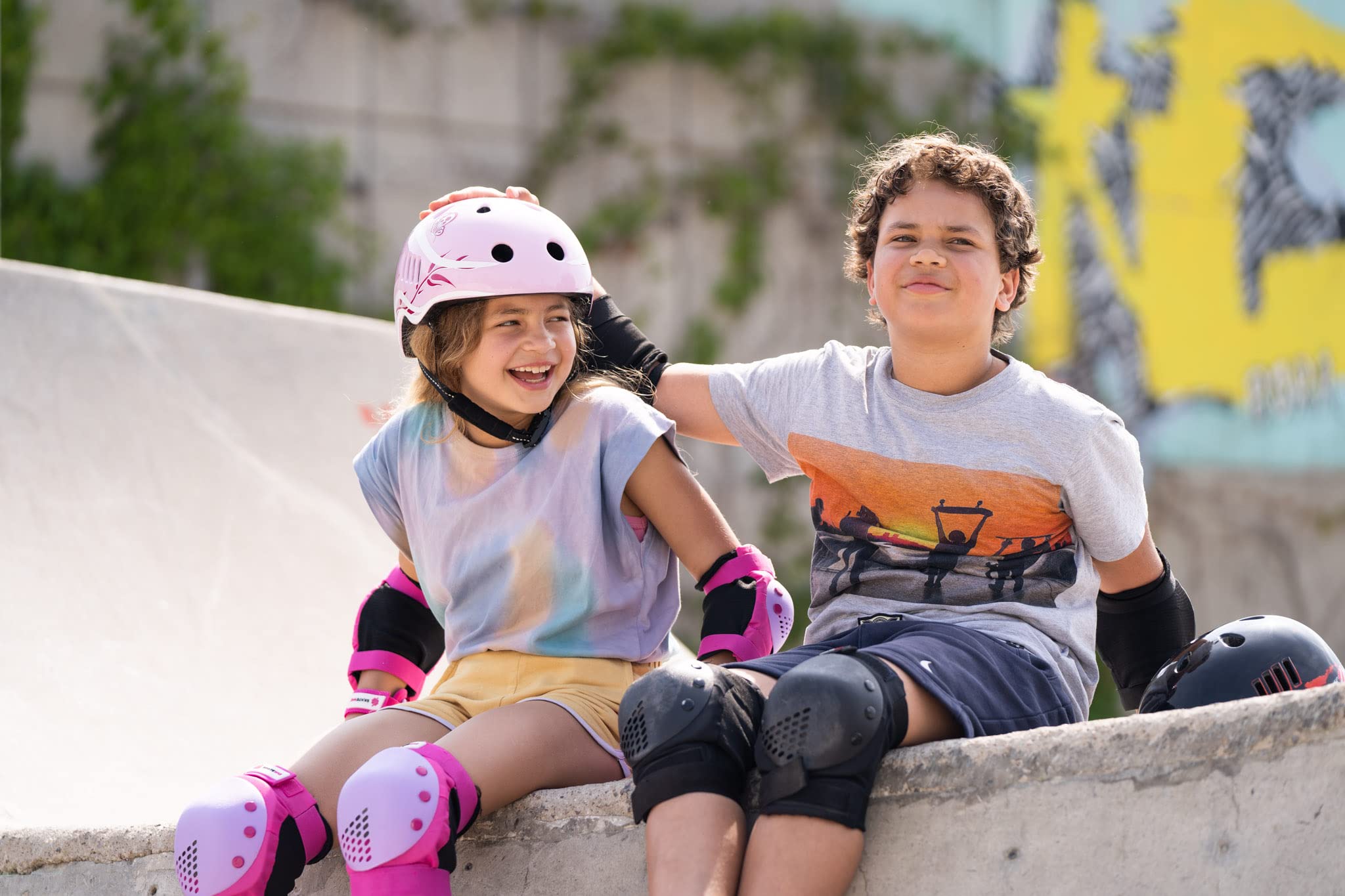 SKATEWIZ Casco da Bicicletta Casco da Skater per Bambini e Ragazzi sviluppato da Un Produttore Tedesco in 12 Fantastici Design - Caschi per Bambini Estremamente Leggeri