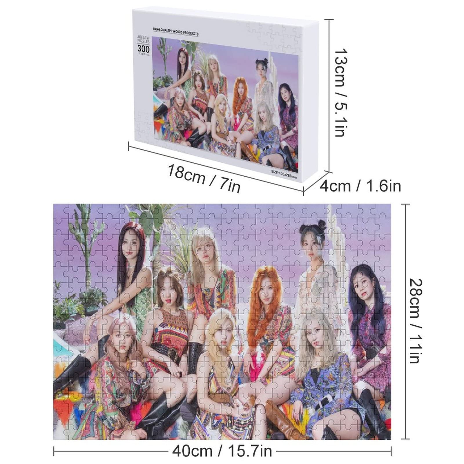 Amazon.co.jp: TWICE ジグソーパズル 500/1000ピース アニメチックな