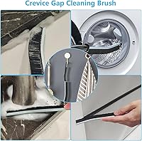 Vista 6 de Cepillo de limpieza de huecos, cepillo de limpieza de huecos de baño, 4 cepillos de limpieza de hendiduras, cepillo de cerdas duras para limpieza