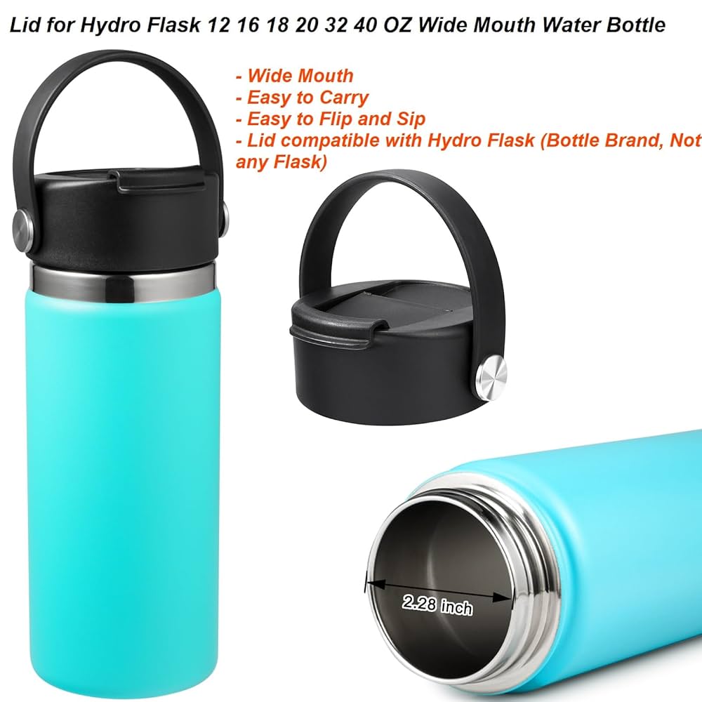 Amazon.co.jp: Hydro Flask用蓋 広口蓋 Hydro Flask対応 12 16