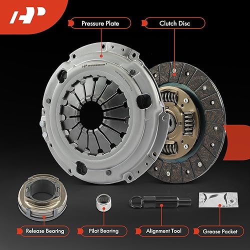 Miniatura 3 de A-Premium Juego de kit de embrague de transmisión compatible con Mazda 3 2004-2013, 5 2006-2010, 2.0L 2.3L, repuesto # 52253613, K7039701