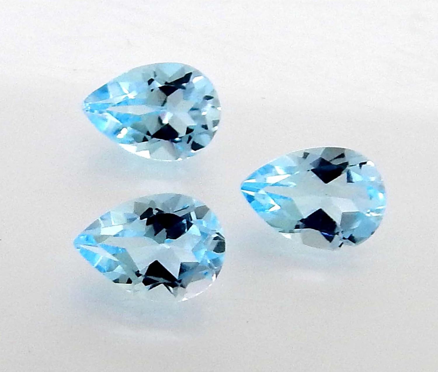 Natural Amethyst Blue Topaz Citrine Garnet Peridot pear faceted brilliant cut AAA quality loose calibrated gemstones for jewelry making