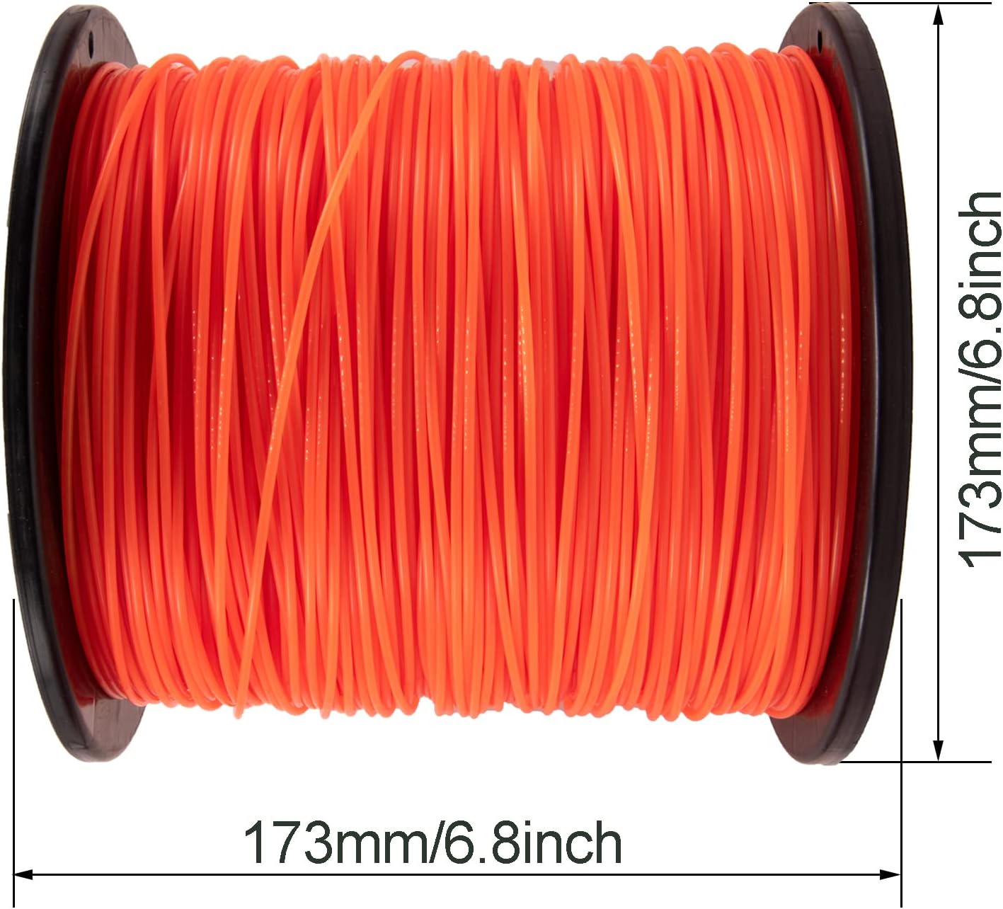 KAKO 0.065 Inch Trimmer Line with overall spool dimensions