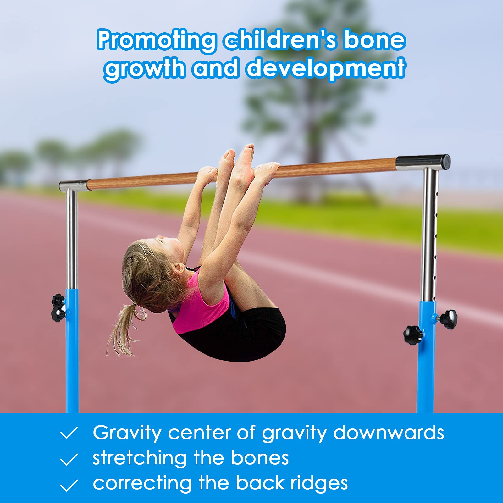 Buy Expandable Gymnastics Bars, Adjustable Height 3'5' Gymnastics Bars