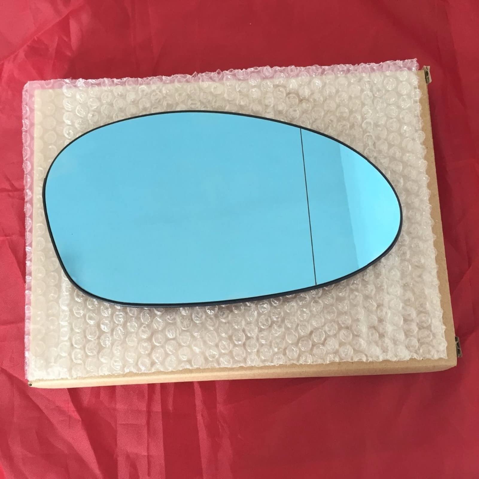 XKHSD Right side Blue Electric Wing Door Mirror Glass, FOR BMW M3 E46 Coupe 01-06