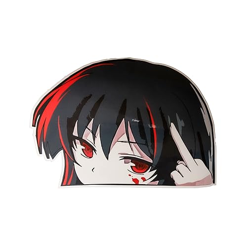 Akame Ga Kill Akame Sign Anime Manga Decal Stickers Ideal for Cars Laptop, Skateboard, Wall Décor