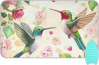 Vista 37 de Alfombrilla de planchar y almohadilla magnética resistente al calor, manta de planchado portátil de viaje, fundas para tabla de planchar de 27.6 x