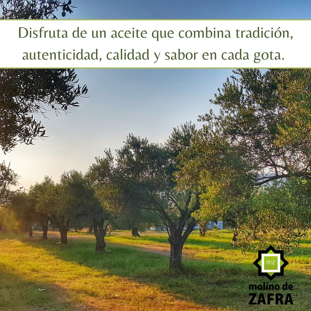 Aceite de Oliva Virgen Extra 5 Litros Premium sin Filtrar – AOVE 100% Reserva Familiar de Molino de Zafra – Cosecha Tradicional, Primera Prensada en Frío, Calidad Gourmet (MZ 5 litros (1 unidad))