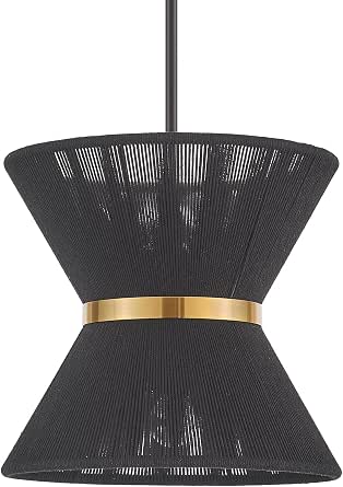 Amazon.com: ELYCCUPA Hand Woven Boho Pendant Light Coastal Mini Modern ... - Coastal Minimalist Pendant Lighting