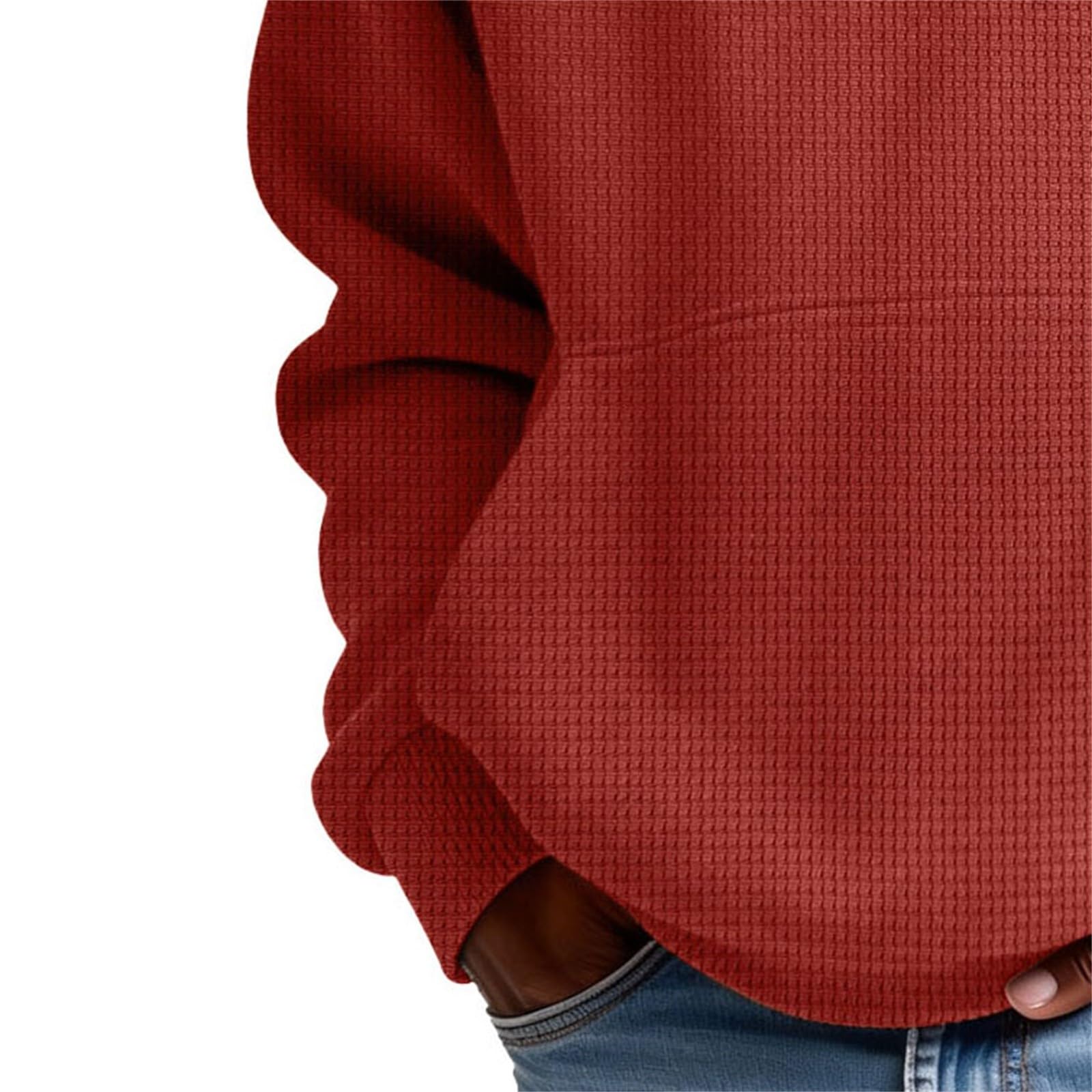 Generico Felpa con Cappuccio Uomo Zip Un Quarto Design Semplice Maniche Lunghe Versatile per Tutti Gli Uscite Quotidiane
