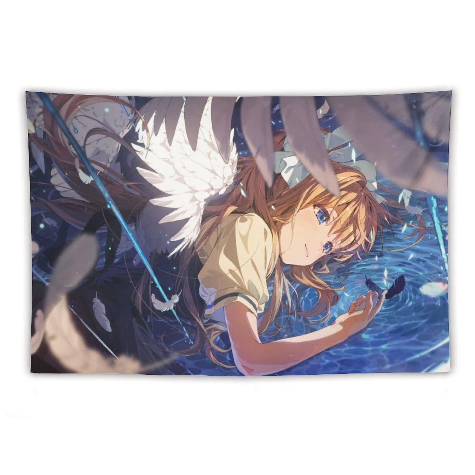 Amazon.co.jp: タペストリー かわいいアニメ柄 AIR 神尾観鈴 壁