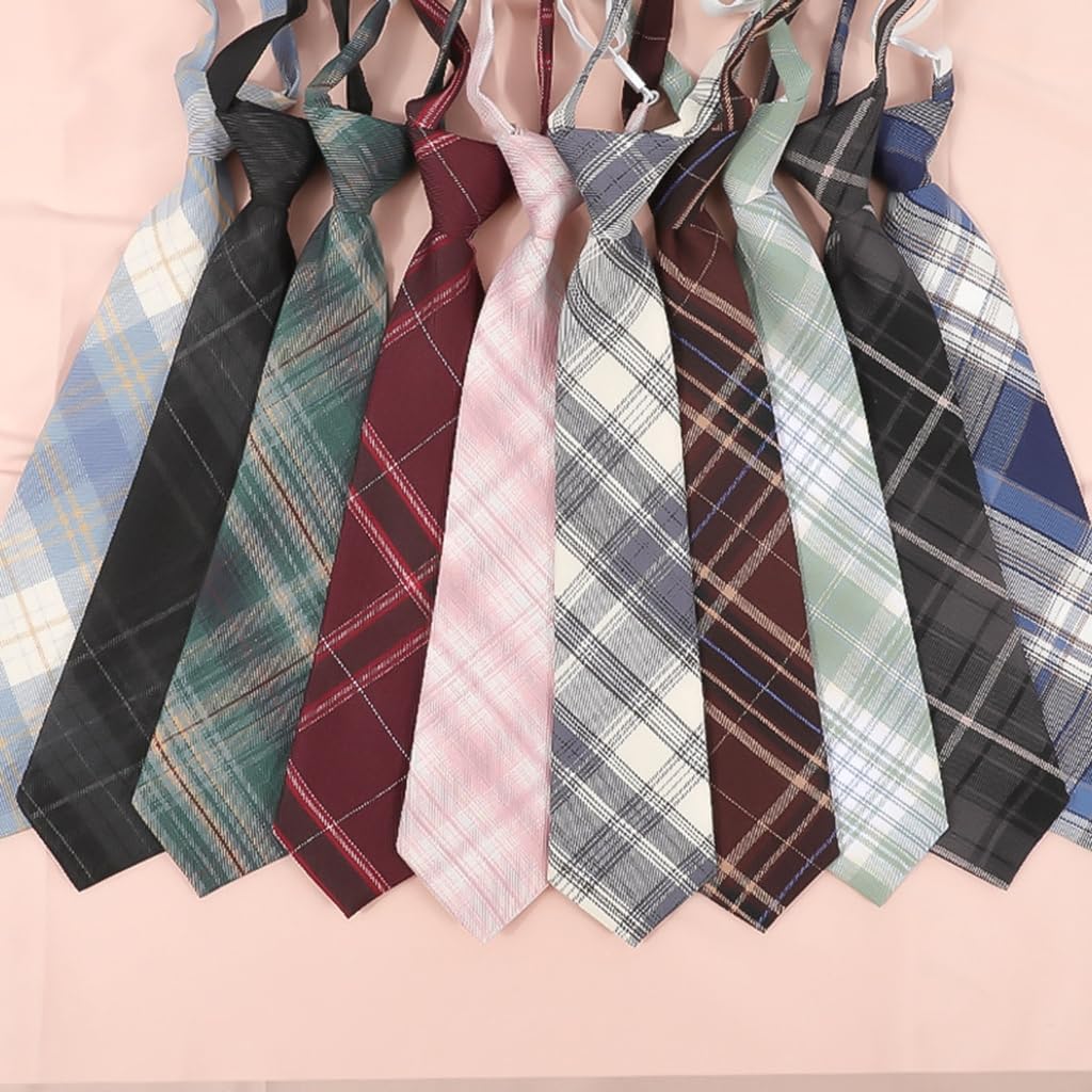 Casual Necktie for Boy Girl Preepy Ties Uniform School Student Neckties Japanese Cosplay Supply