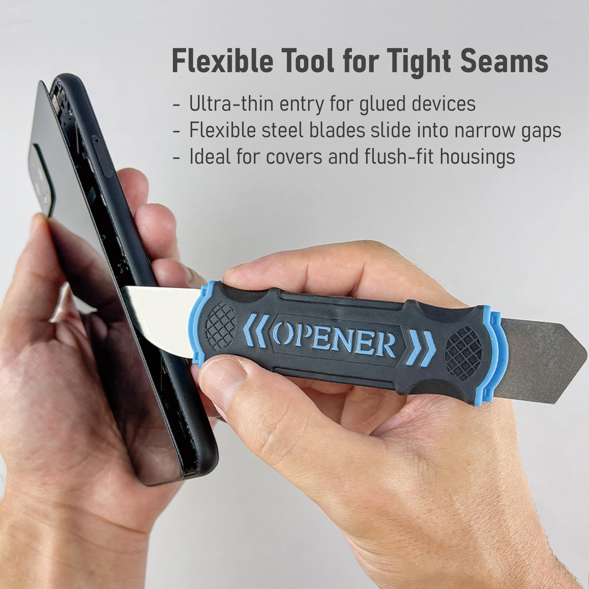 HowFixit Kit de herramientas de apertura electrónica 15 en 1, juego profesional antiestático y herramientas de palanca con ventosa para iPhone, iPad, MacBook, laptop, tableta, reparación de teléfonos