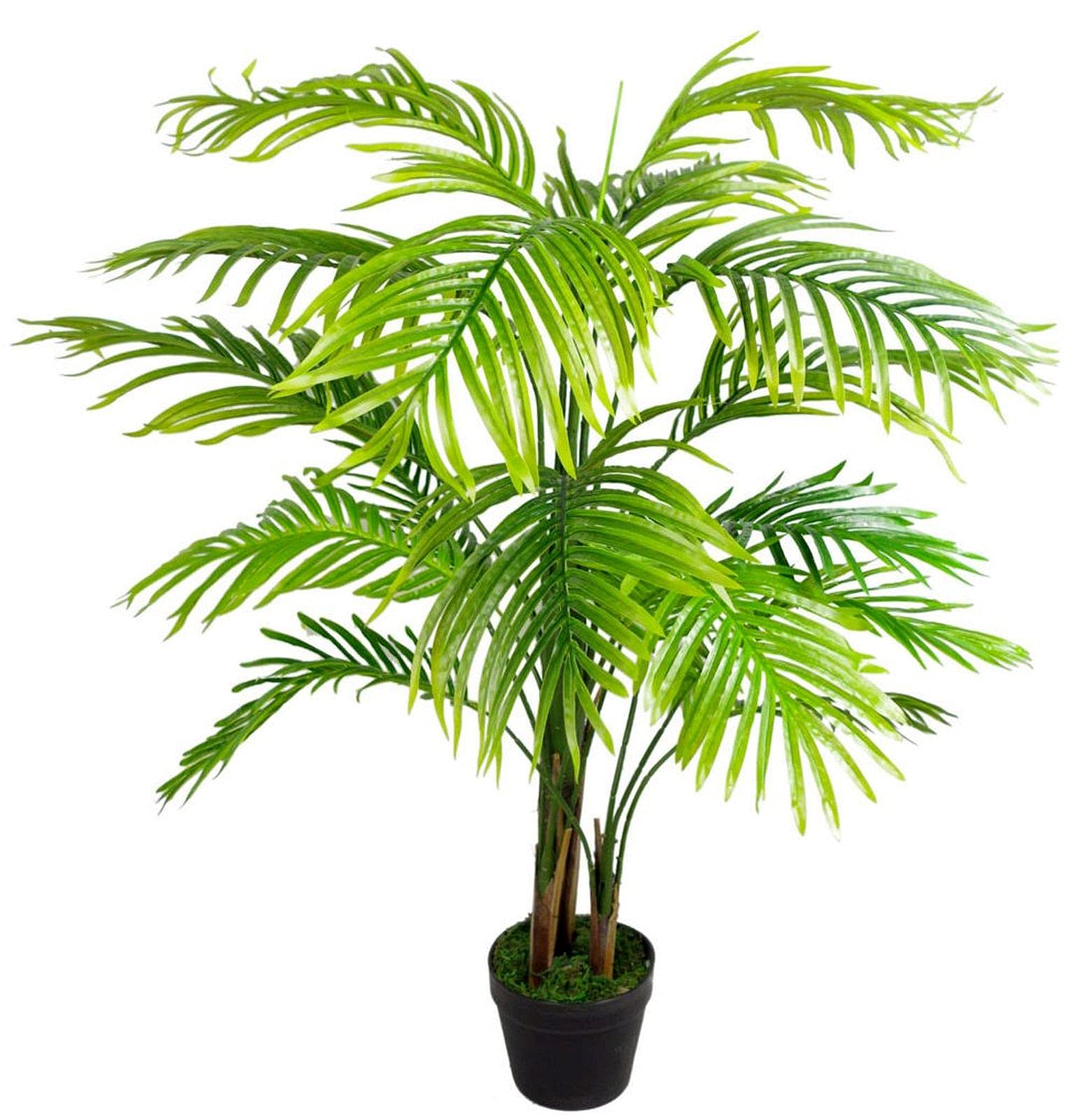 Artificial Palm Tree 130cm Green Realistic Faux Indoor Home Office Decor