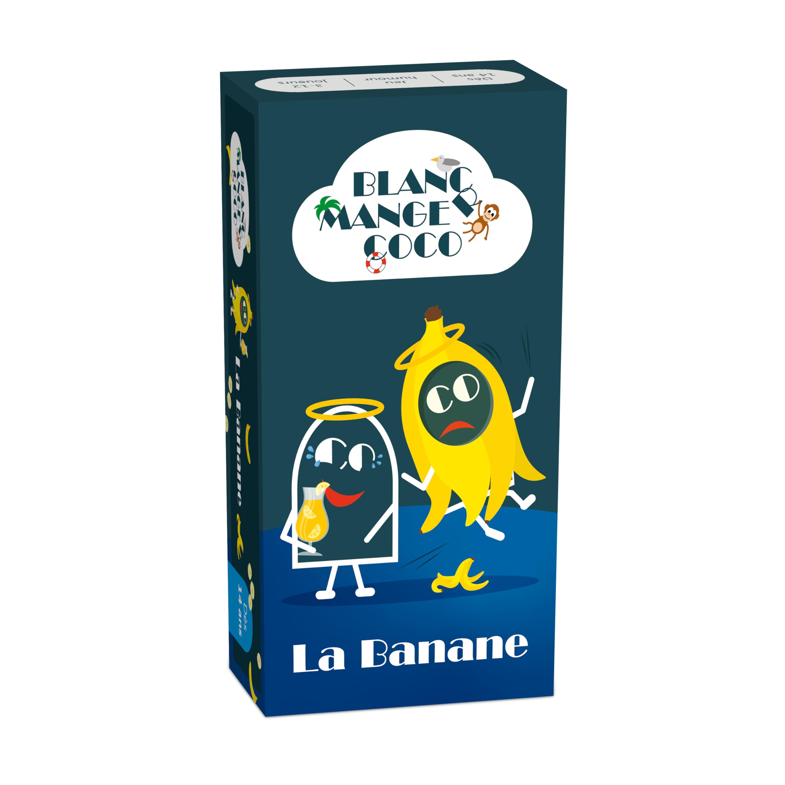 Blanc Manger Coco - La Banane, Blue, 19.5 cm x 4.8 cm