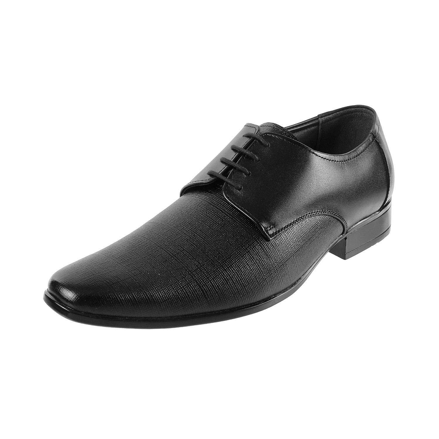 Mochi Mens Leather Black Lace-up Shoes (Size (7 UK (41 EU)) (B07YNW54V4) Amazon Price History, Amazon Price Tracker