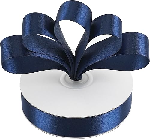 Vista 1094 de MEEDEE Orange Satin Ribbon - 1.5 inch Double Faced Satin Ribbon, 50 Yards - Neon Tangerine - For Christmas, Thanksgiving, Halloween, Weddings