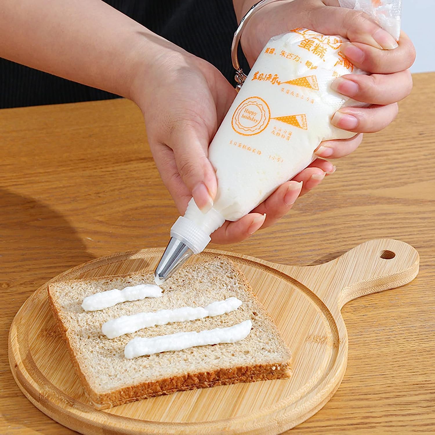 12 Pack Couplers for Piping Bags Plastic Standard Cake Decorating Coupler Pipe Tip Coupler for Icing Nozzles, White (1.2 x 1 Inch) - Image 6