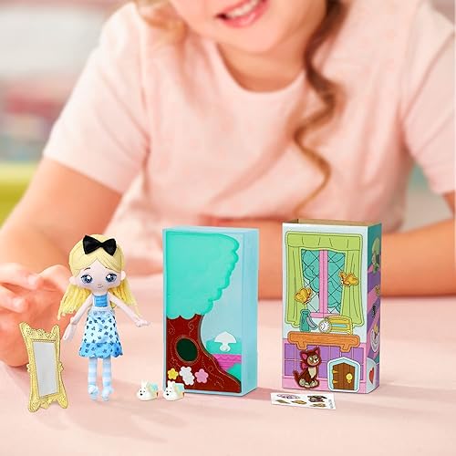 Miniatura 6 de SWEET SEAMS Paquete individual de Disney The Nightmare Before Christmas Sally Alicia en el país de las maravillas de 6 pulgadas muñecas y juegos