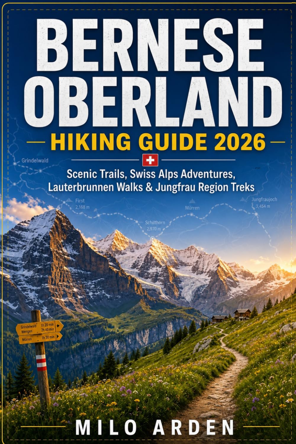 BERNESE OBERLAND HIKING GUIDE 2026: Scenic Trails, Swiss Alps Adventures, Lauterbrunnen Walks & Jungfrau Region Treks (THE PATHFINDER TRAILS SERIES)