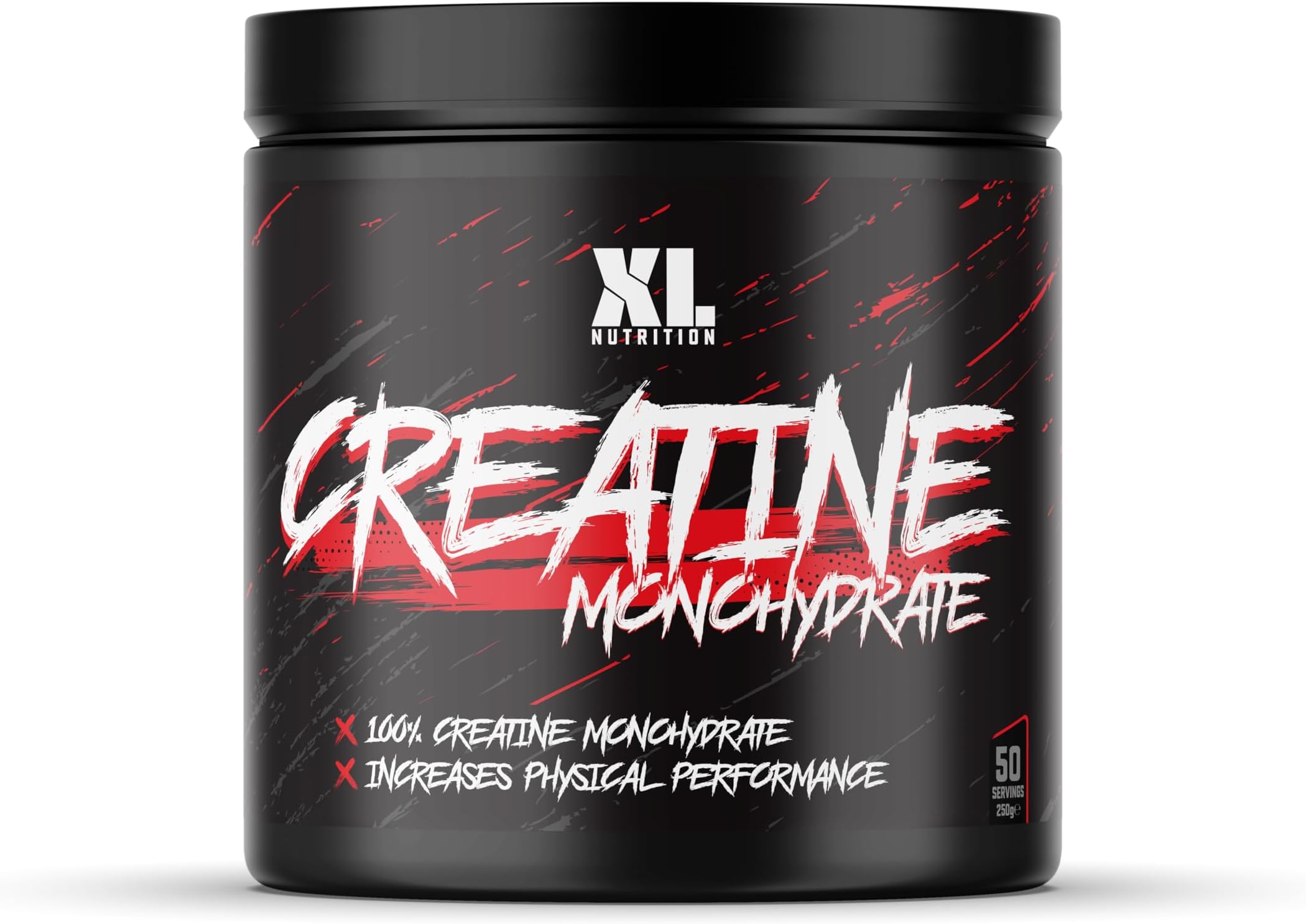 Creatine Monohydrate 250g | 50 Servings | 5grams of Creatine Monohydrate | Supports Strength and Endurance | Vegan Friendly