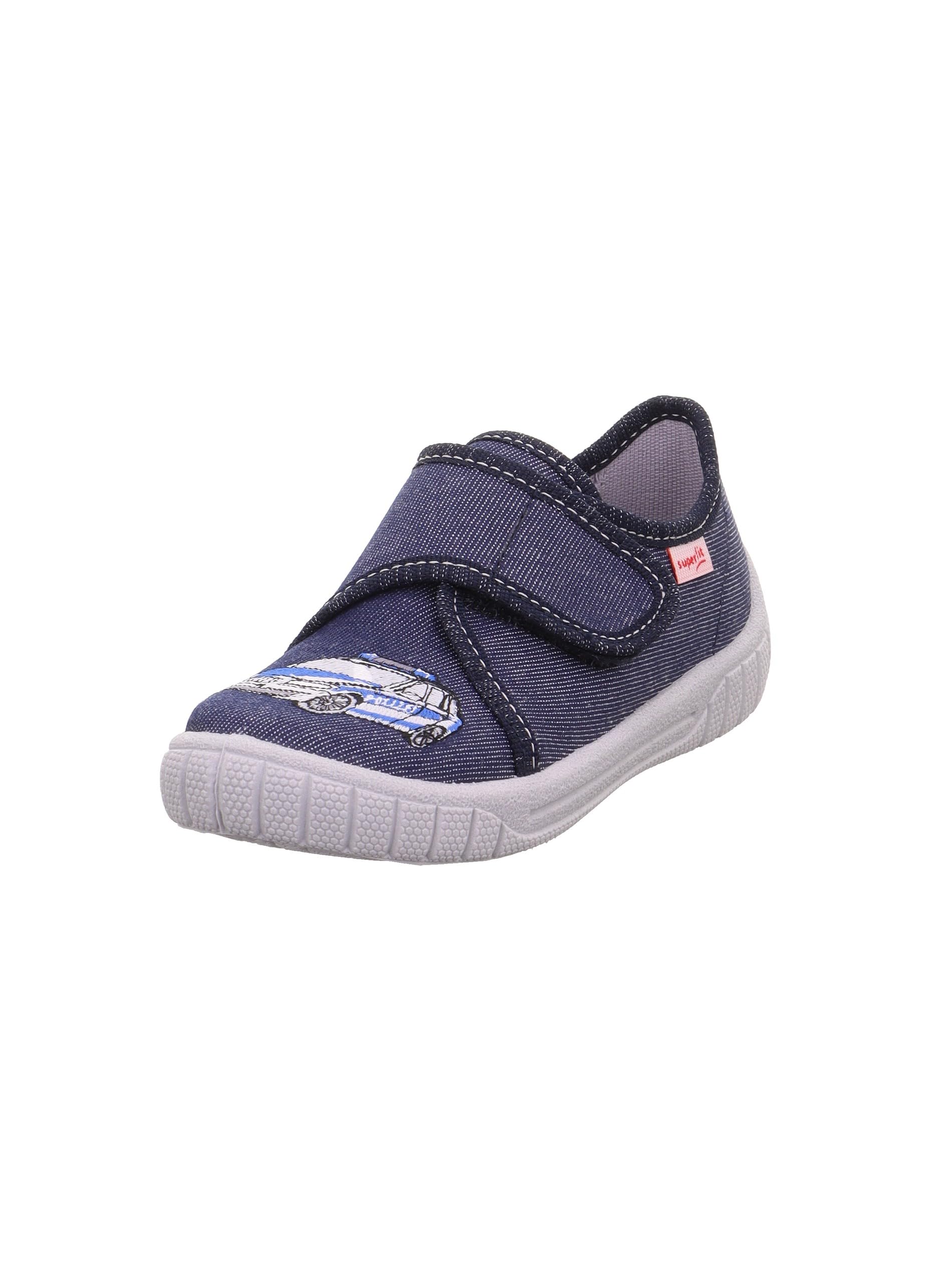 Superfit Bill Boys' Blue/Grey 8080 Slippers, 37 EU
