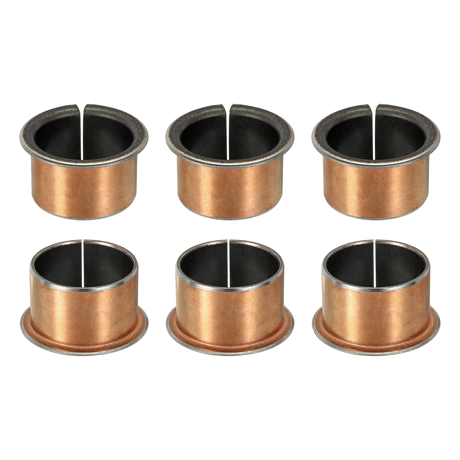QUARKZMAN Cuscinetto a Manica Flangiata 35mm x 39mm x 26mm 6 Pezzi